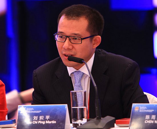 图文:腾讯公司总裁刘炽平