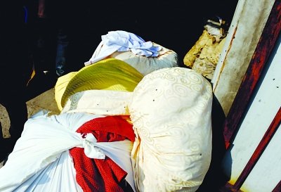 高档酒店餐巾运往黑作坊浑洗 洗过的桌布爬苍