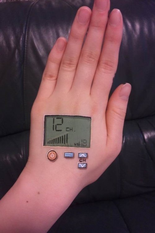 日本<em>女孩</em>的<em>人体</em>彩绘<em>艺术</em>_财经_腾讯网