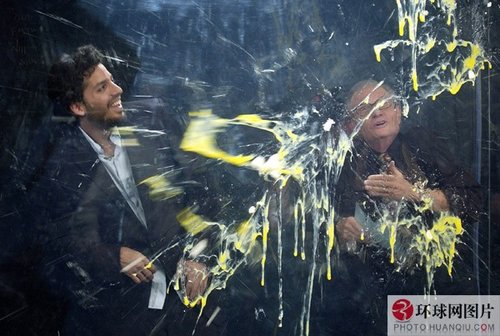 全球被扔鸡蛋的名人大腕(组图)