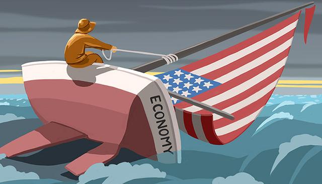 美国经济正以上个世纪50年代以来最慢速度增长