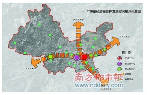 三地政府正式发布广佛肇一体化规划