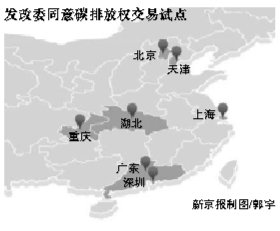 7省市將開展碳排放權(quán)交易試點(diǎn)