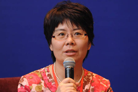 图文:中国海运集团的总会计师苏敏