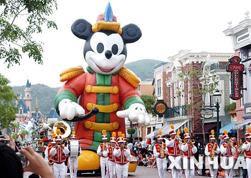 上海迪士尼将建神奇王国 面积为香港迪士尼3倍