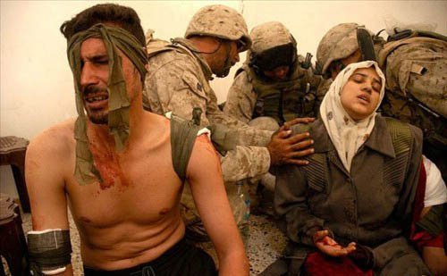 生活在美军枪口下的伊拉克人 组图