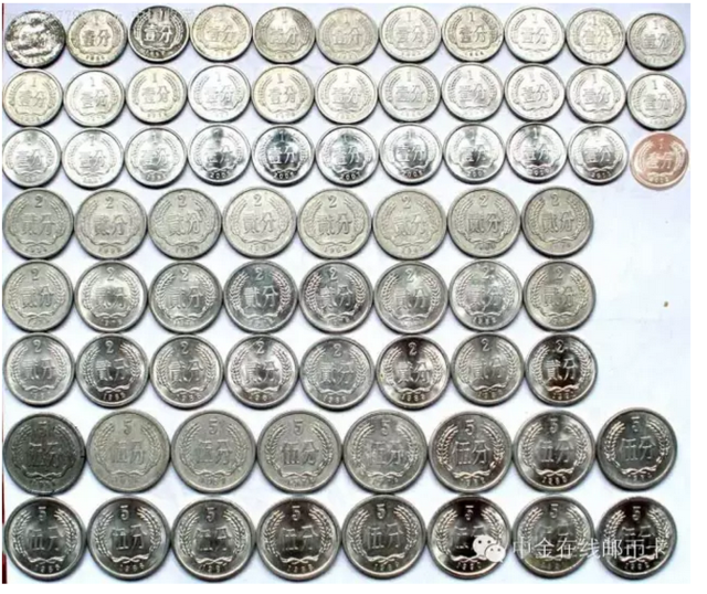 家里存着的硬分币 不是这几种的都不值钱！