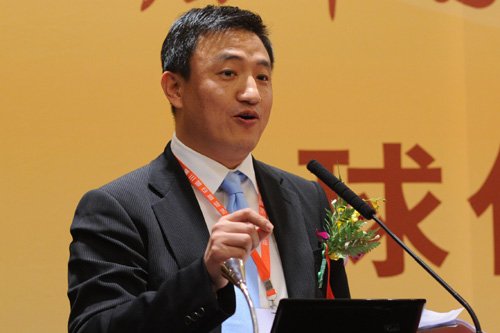 图文:正大集团副总裁杨小平发表讲话