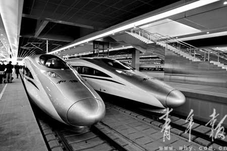 京沪高铁即将开通 对航空股利弊看法不一 铁路