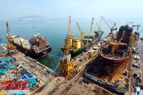 日媒:韩国造船业陷危机 中国造船业在严冬中崛起