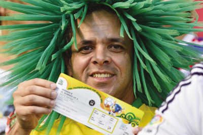 巴西世界杯门票开售 决赛票价最高近千美元