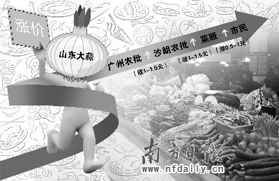 一颗山东大蒜的涨价旅途：商家均称无利可图