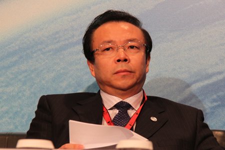 图文:中国企业联合会副会长赖小民