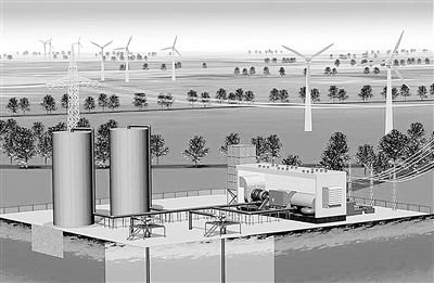 美拟建实验性压缩空气储能发电站 2概念股望爆