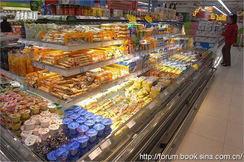 上海、美国超市物价对比