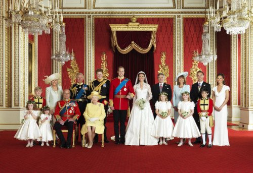 最正统的皇家血脉 罕见英国皇室全家福_财经_腾讯网