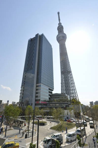 世界最高电视塔东京天空树正式对外开放