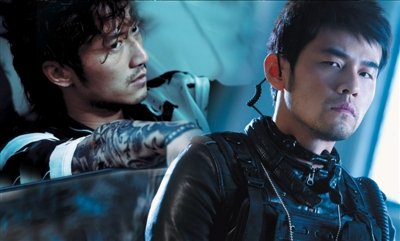 周杰伦蓄须谢霆锋文身