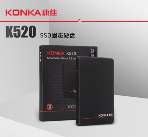 2 ssd近日,康佳芯盈面向消费级市场,推出了k500和k520系列固态硬盘