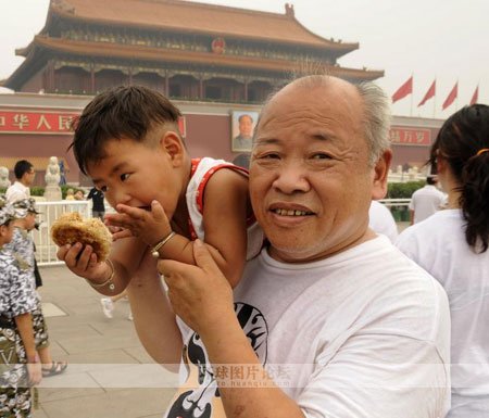 外媒镜头下的中国儿童(组图)