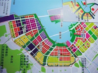 深圳前海布局规划一览:构建三区两带(图)