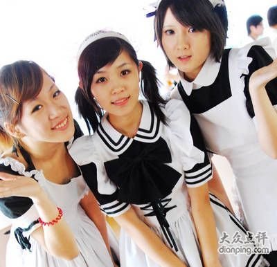 各种卖萌 沪上女仆咖啡屋TOP4[组图]