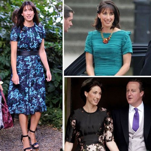 英国首相夫人莎曼珊·卡梅伦(samantha cameron) :简约干练又不失