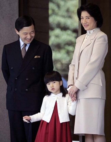 今年8岁的爱子内亲王是日本皇太子德仁夫妇的独生