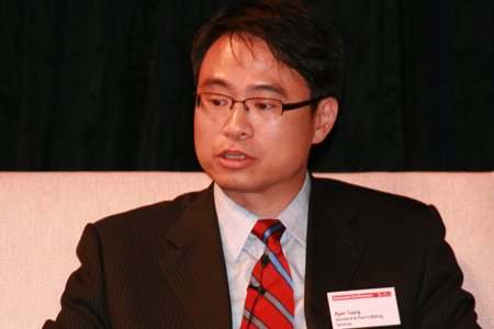 图文:标准普尔评级服务大中华区董事曾怡景