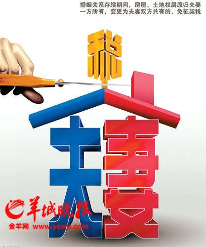 房产证夫妻加名免契税 政策对广州影响不大