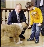 5岁男孩为普京爱犬定名_财经_腾讯网