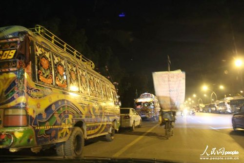 巴基斯坦首都伊斯兰堡大规模游行现场实拍(组