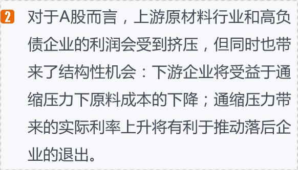 干货|通缩时代我们应该配置什么?