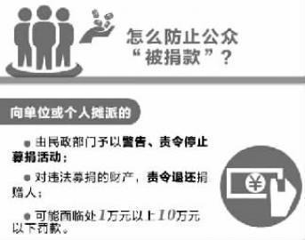 慈善法草案:个人名义发起公开募捐属违法