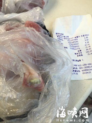 沃尔玛猪肉藏泡泡 专家:是淋巴组织