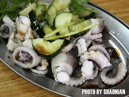 厦门著名小吃地图之白灼章鱼