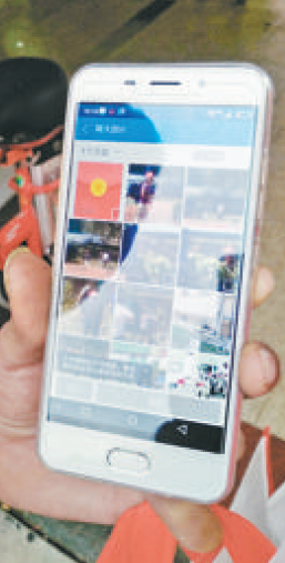 男子买新手机竟有老照片 商家:或为客户试机误