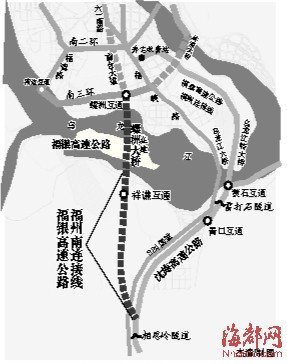 福银高速福州南线通车 厦开车到榕缩短4.5公里