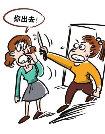 女大学生"被小三"生女后遭抛弃 拿刀划伤正室