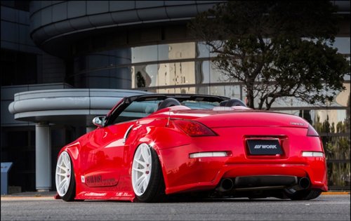 红色浪漫 电镀日产350Z改装