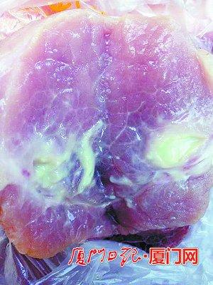 鲜猪肉流出 浓痰 疑预防针针头断里面导致化脓