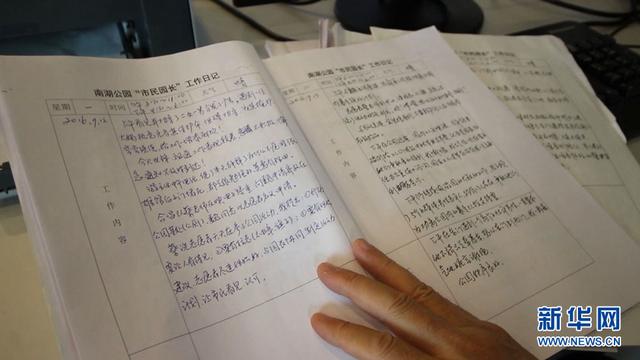 退休教师陈磐:我在南湖公园当园长