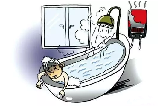 别用直排式燃气热水器 废气直排室内极易一氧化碳中毒_大闽网_腾讯网