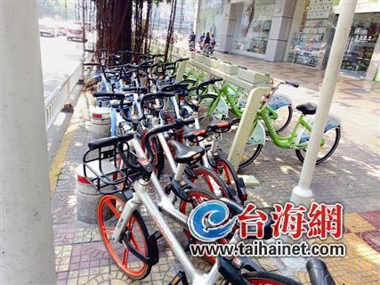 漳州市区共享单车投放量激增 单车乱象层出不