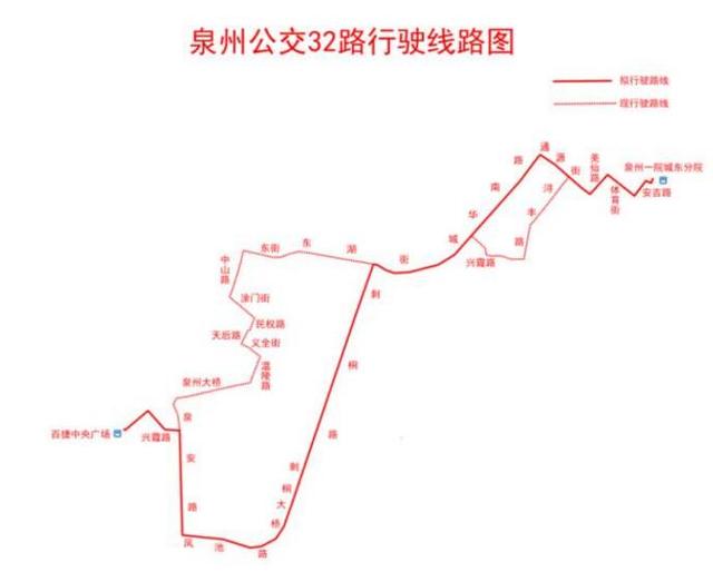 泉州中山中路及周边道路12条公交线路优化调整