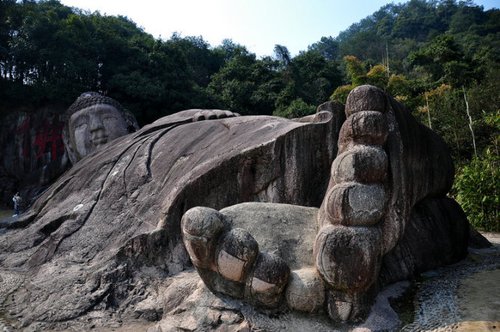 福建沙县淘金山:华夏第一卧佛