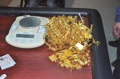 福州现实版黄金大劫案 10分钟偷走百万元金饰