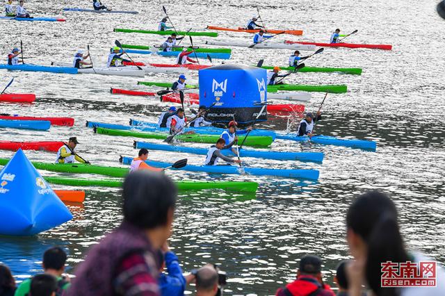 2018中国国际皮划艇桨板马拉松赛在将乐开赛