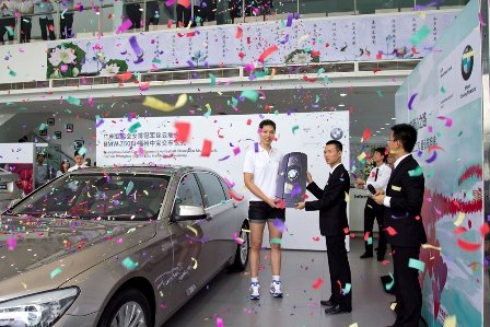 福州中宝<em>广州亚运会女排</em>冠军徐云丽交车仪式_