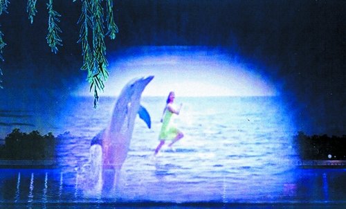 泉州西湖水幕电影“缩水”一半_大闽网_腾讯网